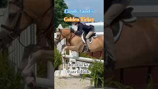 Candy Land’s Golden Ticket 🎫 prepping for Small Green Pony finals 2024  pony horse equestrian [upl. by Launame282]