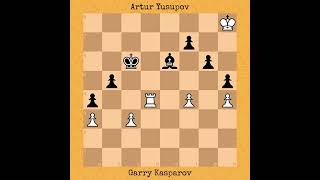 Garry Kasparov vs Artur Yusupov  Linares 1993 [upl. by Elvah887]