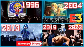 La EVOLUCIÓN de los REACTION a los Nintendo Direct y E3 de Nintendo  N Deluxe [upl. by Atnoved]