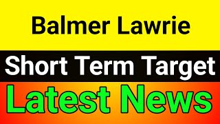 Balmer Lawrie share  balmer lawrie share news today  balmer lawrie share news [upl. by Aihsatal]