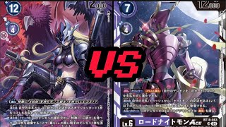 DTCGDigimon Card Game BeelStarmon Vs LordDark Knightmon [upl. by Ayoral436]