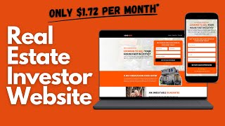 Real Estate Investor Website  Free Template amp Hosting [upl. by Finnigan]