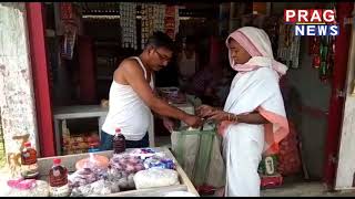 Humanitarian help in the time of Corona Help for the needy by this Morigaon shopkeeper [upl. by Cykana]