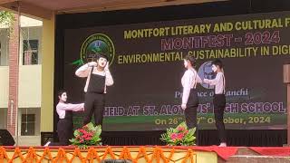 Mime act by Loyola school PatnaMontfest2024 [upl. by Nnylanna]