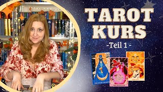 Tarot lernen  Kostenloser Online Kurs  Teil 1 [upl. by Dewar149]