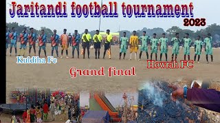 Jaritandi football tournament 2023 final day special sukri jill utu kirtu murmu official [upl. by Esiole]