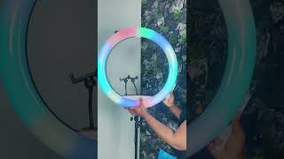 22 INCH RGB RING LIGHT [upl. by Eednahs]