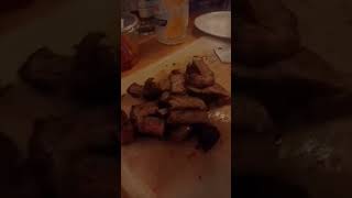 Salting our steak like Salt Papi on Kauai shorts steak saltpapi familyvlog [upl. by Aimekahs]