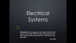 Residential Electrical Systems [upl. by Casilde381]