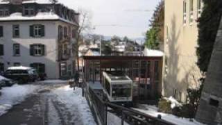 Standseilbahn RigiBlick in Zürich [upl. by Lenahc]