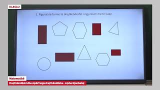 2151  Matematikë  Drejtkëndëshi dhe sipërfaqja e drejtkëndëshit [upl. by Grew]