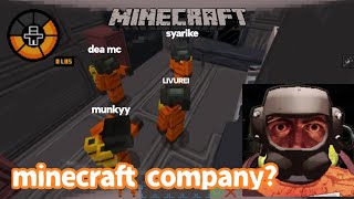 minecraft company for real minecraft mod lethal company [upl. by Eerol]