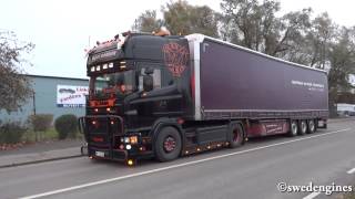 Scania R620 V8 Black Warrior [upl. by Einiffit]