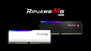 Ripjaws M5 RGB Series DDR5 Memory Launch Trailer [upl. by Eizzik]