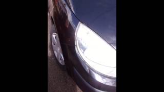 Renault megane scenic 2 noise from belts tensioner [upl. by Akaenahs]