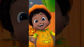 Cinco Calabazas Aterradoras Rimas Espeluznantes Para Niños shorts fantasma spooky fun animation [upl. by Notgnihsaw168]