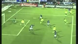 Golazo de Lewis Ochoa  Millonarios 3  Palmeiras 0  Copa Sudamericana  23102012 [upl. by Ydnak]