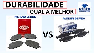 PASTILHA DE FREIO QUAL E MELHOR SYL VS ECOPADS [upl. by Kcirdnek53]