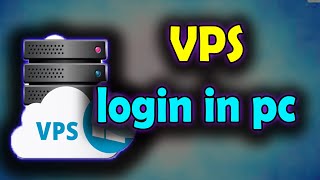 how to setup vps vps login vps login windows 10 how to login vps How to Use Remote Desktop Connectio [upl. by Lauritz]