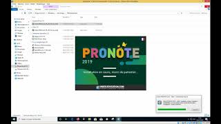 Installation du client Pronote 2019 sous Windows10 [upl. by Asylem772]