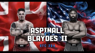 UFC 304 Aspinall vs Blaydes 2 [upl. by Einyaj]