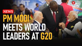 G20 Summit PM Modi Strengthens Global Ties At G20 in Brazil Meets Biden Meloni And World Leaders [upl. by Dnomzed526]