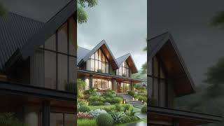 Modern Slop roof Home home homedesign [upl. by Montana532]