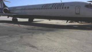 Airtran 717 Powerback out of TPA A17 [upl. by Iras]