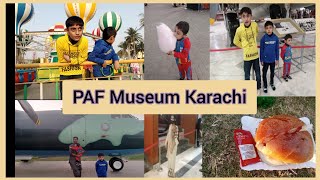 PAF Museum Karachi  PAF Museum and Park full video  Life with Nayab [upl. by Berkley536]