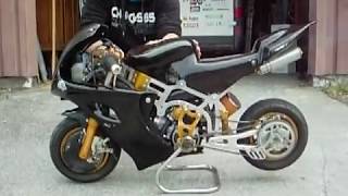 Pocket Bike Phantom 40cc [upl. by Yrehc890]