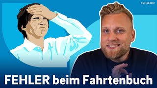 5 FEHLER beim Fahrtenbuch  Echte Gerichtsurteile [upl. by Oninotna]