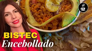 SECRETOS Bistec Encebollado Suave y Blandito How to make Bistec Encebollado Puerto Rican 🇵🇷 [upl. by Nedmac]