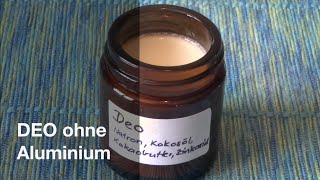 DEO ohne Aluminium selber machen [upl. by Craggy]