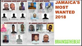 JAMAICA MOST WANTED LIST 2018 [upl. by Basham865]