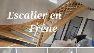 escalier frêne partie 2 [upl. by Henig]