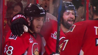 Senators storm back with two quick goals to take lead in 2nd period [upl. by Gayn]