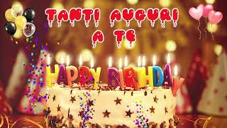 TANTI AUGURI A TE  Italian Happy Birthday Song – Happy Birthday to You [upl. by Lamag]