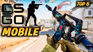 Top 5 New CSGO Games For Android 2024  Games Like CSGO Android [upl. by Nnaeirelav532]