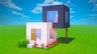 Minecraft Tutorial How To Make A Modern House 2 quot2021 Tutorialquot [upl. by Vasiliki]