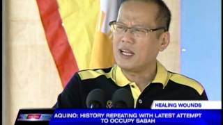 PNoy acknowledges Jabidah Massacre [upl. by Alrep926]