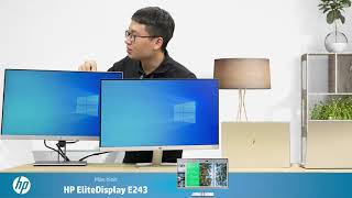 Màn hình HP EliteDisplay E243 [upl. by Haraj]