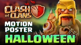 Clash of Clans MOVIE 2016  HALLOWEEN 3D Motion Poster [upl. by Able671]