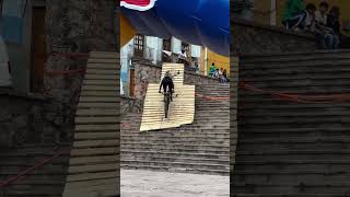 Duras caídas en el Enduro Urbano de Guanajuato 📹 hopeteam crash fail urban enduro downhill [upl. by Brag914]