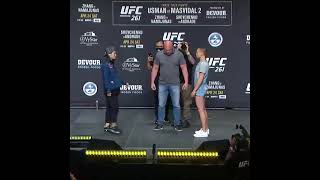 Zhang Weili vs Rose Namajunas Face Off [upl. by Hyrup]