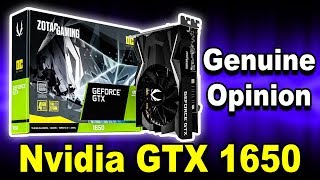 🔥 Dont Buy Nvidia GTX 1650 4GB Until amp Unless 🔥 My Genuine Opinion Hindi 2019 [upl. by Germaine951]