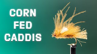 Corn Fed Caddis Fly Pattern  Mimics Natural Movement [upl. by Nillok]