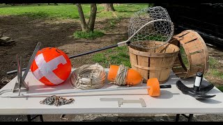 Trotline Accessories For Crabbing  The Ultimate Crabbing Arsenal [upl. by Elyak653]