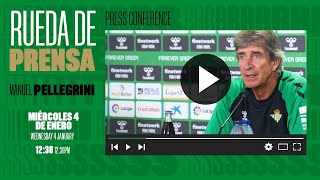 🚨 DIRECTO  Rueda de prensa de Manuel Pellegrini previa al partido CD IbizaReal Betis ⚽💚 [upl. by Garnet]