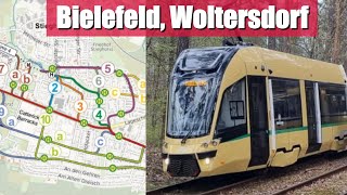 News Ausbau in Bielefeld Neue Straßenbahn in Woltersdorf [upl. by Ddahc]