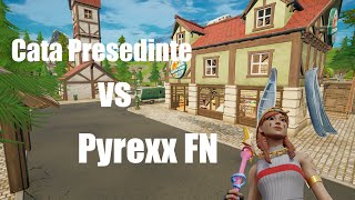 Cata Presedinte VS Pyrexx FN  Wager 2v2  Fortnite Romania [upl. by Aenit]